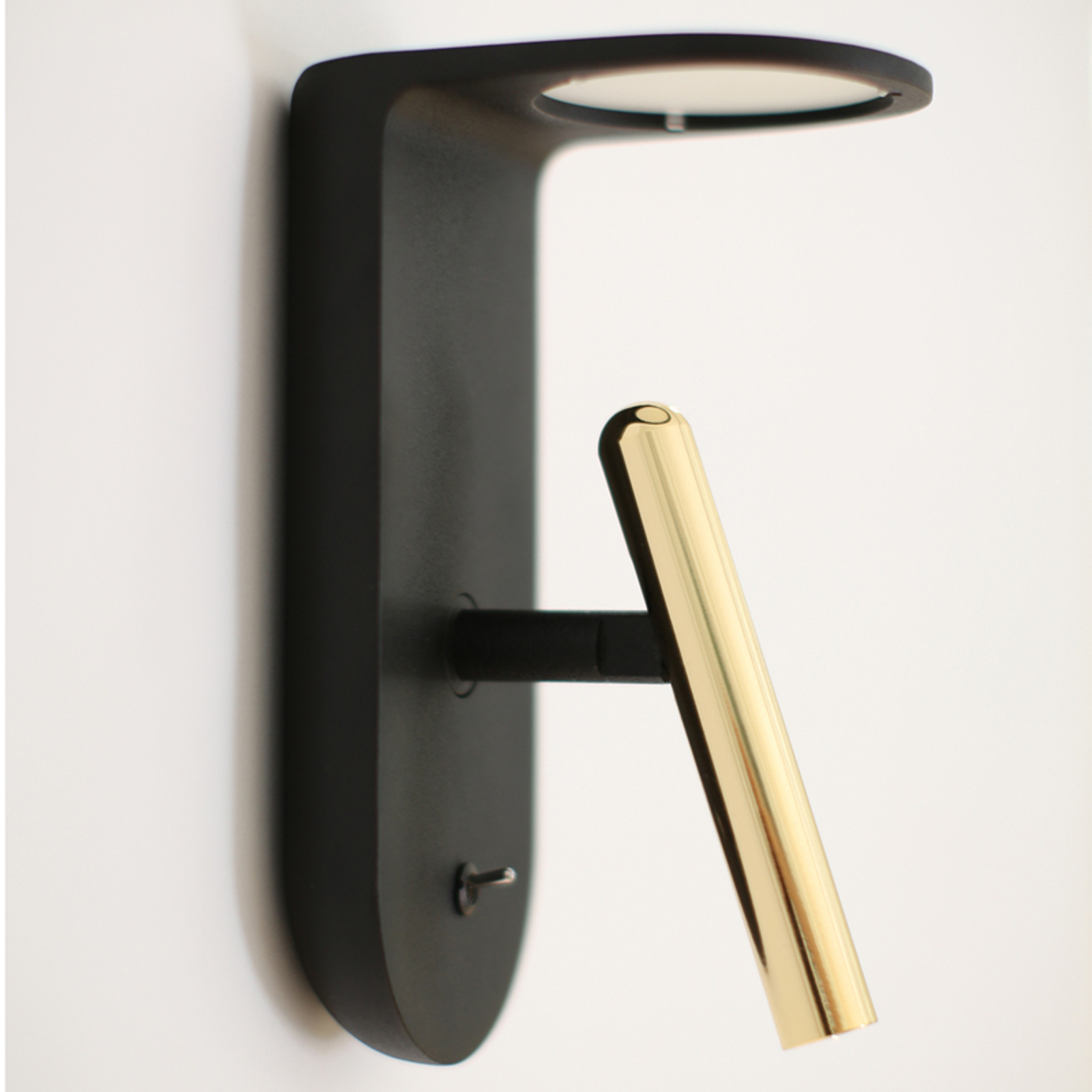 2Nights_W2 LED wall light with flexible spotlight